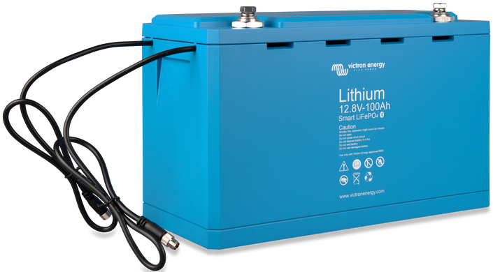 Verbaasd Alabama beproeving Victron smart lithium accu 12,8V/100Ah LIFEPO4 George Kniest