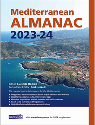 Imray - Mediterranean Almanac 2023-2024