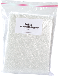 De IJssel Poltix glasmat - 300 gram/m2