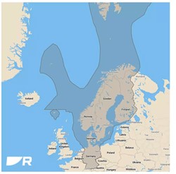 Raymarine LightHouse Chart Preloaded NEU - Northern Europe