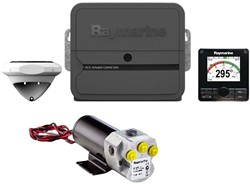 Raymarine Evolution EV-200 PowerPack: ACU-200 cpl met p70Rs, EV-1, T1 hydraulische omkeerbare pomp, roerstandterugmelder en kabelset R70160